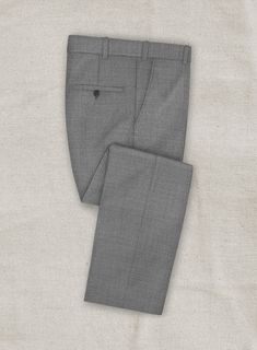 Make a sartorial impression at the office or your next formal gathering with our Loro Piana Esteba Wool Pants. Crafted from Pure New Zealand Merino Wool with a natural stretch, the gray pants are perfect for wearing throughout the year by adding a modern and refined touch to your timeless look. The pants are all about elegance and versatility making for an excellent option to have in your wardrobe rotation. 
 
Choice of the Elite, Loro Piana is owned by LVMH Moët Hennessy Louis Vuitton SE, the F Gray Slim Fit Dress Pants With Tapered Leg, Gray Slim Fit Tapered Leg Dress Pants, Fitted Gray Pants For Business Casual, Gray Fitted Pants For Business Casual, Gray Fitted Tapered Leg Pants, Elegant Full-length Gray Bottoms, Fitted Gray Business Pants, Gray Fitted Ankle Pants, Fitted Gray Ankle-length Pants