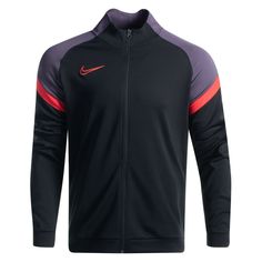 Description NEW 100% AUTHENTIC Nike Men's Dri-FIT Academy Soccer Track Jacket Pullover Jacket with tags.  Hoodies are NEW and NEVER WORN Nike items. Sizes: S, M, L, XL, XXL Color: BLACK / BLACK / SIREN RED Payment & Shipping Payment is accepted via PayPal only. Please pay within 48 hours following the close of the auction. Item will be shipped through USPS First Class Mail within 1 business day of receiving payme Nike Items, Black Siren, Soccer Jacket, Track Suit Men, Pullover Jacket, Track Jacket, Nike Shirts, Track Jackets, Black Nikes