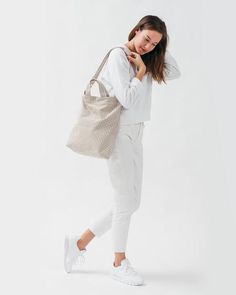 Baggu Duck Canvas Bag – Paper Pastries Casual Hobo Bag With Double Handle For On-the-go, Neutral Hobo Shoulder Bag For Everyday, Neutral Everyday Hobo Shoulder Bag, Everyday Neutral Hobo Shoulder Bag, Everyday Neutral Shoulder Hobo Bag, Spring Canvas Bucket Shoulder Bag, White Canvas Bag With Top Carry Handle For Everyday, Casual Everyday Hobo Bag With Double Handle, Casual Canvas Shoulder Bag For On-the-go