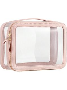 [Dimensions]Large Size: 9.84x7.08x3.74inch(LxWxH); Spacious and Roomy, Our cosmetic bag ideal for extended trips or situations where you need to carry a comprehensive collection of makeup and skincare products. It is designed to fit comfortably in suitcases and big travel bags, or as an car accessories bag.
[MULTI-FUNCTION]Our make up organizer is roomy to store your make-up foundation, brushes, skincare routine, make up, cosmetics, tools, toiletries or other little items like art pencils, cable Big Makeup Bag, Big Makeup Bags, Clear Makeup Bag, Makeup Bag Organizer, Foundation Brushes, Clear Makeup, Clear Makeup Bags, Makeup Train Case, Car Essentials