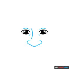 the face of a person with blue lines on their eyes and nose, as if they are