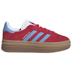 adidas Originals Gazelle Bold | Champs Sports Gazelle Bold, Bold Shoes, Adidas Originals Gazelle, European Shoes, Pretty Shoes Sneakers, Casual Running Shoes, Swag Shoes, How To Make Shoes, Adidas Gazelle