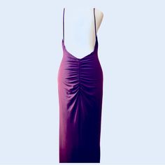 Knee Length Purple Uber Stretchy Bodycon Contoured Dress With Lower Open Back With Sexy Ruching New Without Tags/Never Been Worn Size L Contoured Dress, Purple Bodycon Dress, Purple Bodycon, Dresses Knee Length, Purple Bodycon Dresses, Windsor Dresses, Knee Length Dresses, Windsor, Color Purple