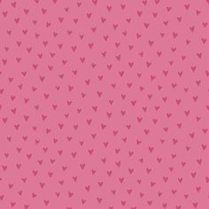 a pink background with small hearts on it