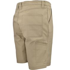 Full Blue men's rugged but soft stretch canvas duck cloth cell phone work shorts. Performance Stretch 68% Cotton/30% Polyester/2% Spandex Duck Cloth canvas weave fabric. Two side entry pockets, 4" cell phone pocket and two rear patch pockets. 5 pockets total. Built tuff quality construction with triple stitching throughout. Utility Cotton Cargo Shorts For Outdoor Work, Casual Cotton Cargo Shorts For Outdoor Work, Cotton Shorts With Pockets For Outdoor Work, Mens Rugged, Work Shorts, Duck Cloth, Duck Canvas, Blue Man, Woven Fabric