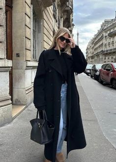 Germany Outfits, Coat Ideas, School Outfit Women, Fall Attire, Long Coat Women, Outfit Inspo Casual, Fall Outfits For Work, Trendy Fall Outfits, Outfit Inspiration Fall