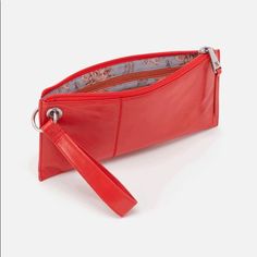 Leather Modern Red Bags With Zipper Pouch, Red Mobile Phone Pouch For Everyday Use, Red Pouch With Cell Phone Pocket For Everyday Use, Red Travel Clutch Pouch, Red Clutch With Removable Pouch, Modern Red Clutch For Travel, Red Pouch Clutch, Red Leather Clutch Pouch, Red Clutch Pouch For Daily Use