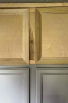 Budget DIY - Extend Kitchen Cabinets to the Ceiling - Pennies for a Fortune Refacing Cabinet Doors, Extend Kitchen Cabinets, Kitchen Cabinets To The Ceiling, Extend Kitchen, Cabinets To The Ceiling, Rafter Square, Office Paint Colors, Office Paint, Upper Kitchen Cabinets