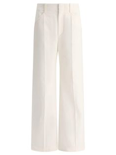 56% Viscosa, 44% Ramia-56% Viscose, 44% Ramie Chic High Waist Wide Leg Pants With Welt Pockets, Elegant Wide-leg Jeans For Spring, Elegant Wide-leg Spring Jeans, Elegant Spring Wide-leg Jeans, Formal Wide Leg Jeans For Spring, Elegant Wide Leg Spring Jeans, Elegant Workwear Jeans With Welt Pockets, Elegant Tailored Straight Leg Jeans, Chic Straight Jeans With Welt Pockets