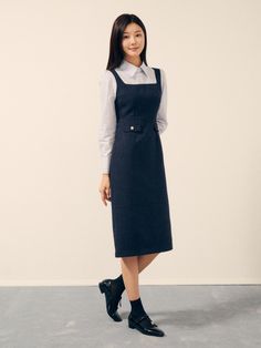 Composition : [Outshell] Polyester 100% [Lining] Polyester 100% [Coloring] Polyester 100%Color : NV10(NAVY)Country of Origin : China Tweed Dress, Jumpsuit Dress, Composition, Dress Outfits, Jumpsuit, China, Navy, The Originals, Clothes For Women