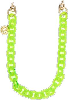 Trendy Green Chain Link Jewelry, Green Necklace With Adjustable Chain, Green Chain Link Necklace With Adjustable Chain, Green Adjustable Chain Link Necklace, Trendy Green Chain Necklace With Adjustable Chain, Trendy Green Adjustable Chain Necklace, Wedding Guest Looks, Chanel 2, City Dress