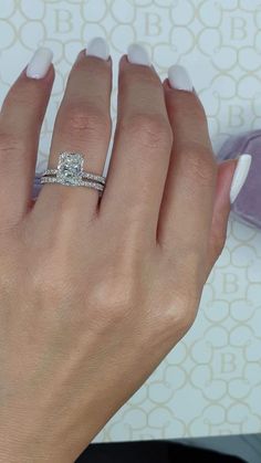 Center Diamond Engagement Ring - Bellezza خواتم خطوبة, God's Timing, Dream Wishlist, Dream Rings, Drip Drip, Round Engagement, Radiant Engagement Rings, Cute Engagement Rings