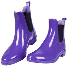 Stylish Purple Colored Rain Boots *New* New And Never Worn Great Sturdy Material Waterproof Pull On Various Sizes No Box Great To Wear As Winter / Snow Boots As Well #Chelseaboot #Rainboot #Waterproofboots No Trades Bundle & Save Cute Rain Boots, Coach Rain Boots, Sequin Boots, Chelsea Rain Boots, Ankle Rain Boots, Hunter Rain Boots, Slouched Boots, Moon Boots, Winter Snow Boots