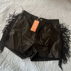 Shorts From Shein , New With Tags Fringe Shorts, Cute Fringe, Short Fringe, High Waist, High Waisted, Womens Shorts, Tags, Women Shopping, Pins