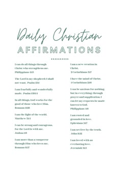 affirmations | affirmations for women | affirmations for success | daily affirmations | positive affirmations | morning affirmations | money affirmations Daily Affirmations God Faith, Lds Daily Affirmations, Goals For 2024 List Christian, Christian Morning Affirmations, Daily Affirmations For Women Faith, Journal Prompts To Get Closer To God, Christian Daily Affirmations, Godly Journal Prompts, Journal Prompts For Christians