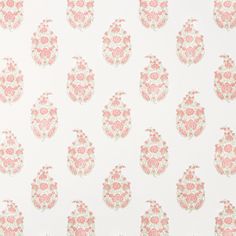 a wallpaper with pink and white designs on it