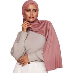 Premium Jersey Hijab For Women Islamic Head Scarf Wrap Hijabs Dusty Rose 95 Cotton 5 Lycra Machine Wash/Hand Wash - & - : Enjoy The Ideal Balance Of Stretch And Thickness With Our 95% Viscose And 5% Lycra Blend, Making This Hijab For Women Comfortable And Easy To Wear Without Feeling Too Heavy Or Thin. Thoughtfully Designed To Stretch 4-Way, Allowing You To Conveniently Style Your Hijab With Ease. - & : The Voile Chic Jersey Hijab Scarf Offers An Incredibly Jersey Hijab Scarfs, Muslim Head Scarf, Head Scarf Wrap, Jersey Scarf, Jersey Hijab, Instant Hijab, Pretty Scarves, Head Wrap Scarf, Fashion Scarves