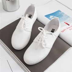 Women Shoes Summer New White Sneakers For Women Comfortable Soft Solid Color Simple Women Casual White Shoes Sneakers Women Shoes 2022, Shoes 2022 Summer, Casual White Shoes, White Casual Shoes, White Shoes Sneakers, Sneakers For Women, White Flats, Casual Flats, Casual Shoes Women