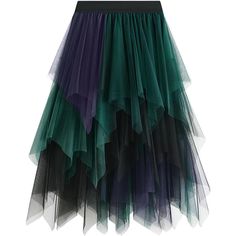 100% Polyester, Tulle Skirts For Women Include 2 Layers Mesh Tulle And 1 Layer Satin Lining. Lightweight Breathable And Comfortable To Wear. This Tulle Midi Skirt Just One Size, Elastic Waist From 23.62" To 35.43", The Maxi Long Skirt Length Is About 31.49 Inches. Elastic High Waist Makes It Easy To Put On And Take Off. A-Line Skirt, High Waist Fairy Skirts, Long Skirts For Women, High Low Skirts For Women, Irregular Layered Skirts, Comfortable Tulle, Classic, Elegant And Fashionable Skirt. Blue Contrast Color, Long Tutu Skirt, Organza Midi Skirt, Tule Rok, Gonna In Tulle, Long Tutu, Gauze Skirts, Skirt Tulle, Fairy Skirt