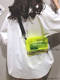 BagForLove - Perennial Stylish Clear Shoulder, Crossbody, Handbag for Summer Fashion Product Description Color Green Magnetic No Type Square Bag Bag Size Mini Style Minimalist Strap Type Adjustable Pattern Type Plain Closure Type Zipper Features High-capacity Composition 100% Polyvinyl Chloride Material PVC Size Chart INCH CM Strap Length Bag Length Bag Width Bag Height 40.9 inch 7.5 inch 2.8 inch 4.3 inch Strap Length Bag Length Bag Width Bag Height 104 cm 19 cm 7 cm 11 cm Details Pictures Similar Products h2 { text-align: center; } /* æ¢è¡ */ li{ white-space: normal; word-break: break-all; word-wrap: break-word; } .red-box { width: 100%; display: flex; flex-direction: row; flex-wrap: wrap; justify-content: center; } .red-box > div { width: 190px; height: 250px; margin: 10px; } .red-box Small Tote Bag, Details Pictures, Polyvinyl Chloride, Word Wrap, Purple Bags, Mini Shoulder Bag, Mini Crossbody Bag, Shoulder Messenger Bag, Small Tote