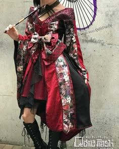 Japanese Kimono Fashion Modern, Fae Outfit, Angura Kei, Kimono Ideas, Japanese Kimono Fashion, Kimono Outfits, Japanese Clothes, Kimono Design, Fashion Articles