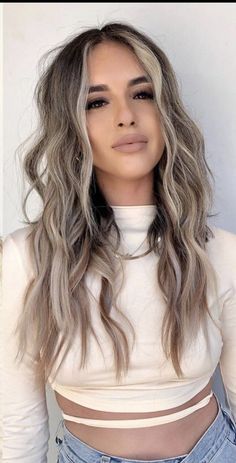 Rambut Brunette, Kadeřnické Trendy, Ombre Hair Blonde, Gorgeous Hair Color, Vlasové Trendy, Balayage Blonde, Ash Blonde Hair, Brown Hair Balayage, Blonde Hair Inspiration