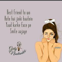 Frnds Quotes, Girlish Quotes, Dear Bestie, Girlish Diary, School Life Quotes, Really Funny Quotes, Birthday Quotes For Me, Love You Best Friend