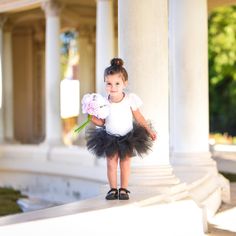 Handmade to Order in North Carolina - Absolutely adorable baby and toddler Black tutu. The tulle is made in the United States and is flame retardant. The waistband is black elastic and everything is sewn on. We do not tie our tulle to our skirts. This is a High-quality luxury tulle that is very soft and perfect for your little one.  Add MORE Fluff and more... https://etsy.me/2NTkw6p You can pair this Black tutu with lots of things for Halloween or parties including cats, witches, superhero's, ba Diy Cow Costume, Tutu For Baby, Perfect Halloween Costume, Costume Tutu, Baby Costumes Girl, Cow Costume, Toddler Tutu, Black Tutu, Baby Tutu