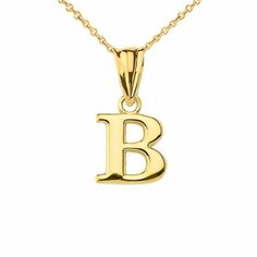 Solid 14k Gold Small Mini Initial Letter B Pendant Necklace Metal Type: 14k Solid Yellow Gold (Also Available In 10k Solid Gold) Metal Color: Yellow Gold. (Also Available In White Gold And Rose Gold) Pendant W/Chain Weight: 1.4 - 1.6 Grams (Vary From Chain) Height Including Bail: 0.60 In (15.79 Mm) Width: 4.80 Mm - 11.32 Mm Chain Available In 16", 18", 20", 22" Available In Another Listings In Any Letter A-Z Made To Order In Us. Please Allow 5-7 Days To Shipped Necklace Gift Ideas, Gold Initial Pendant, Shine Jewelry, Dog Pendant, Round Pendant Necklace, Personalized Pendant, Rose Gold Pendant, Gold Eyes, Gold Initial