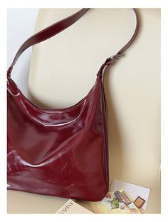 2024 new style. Simple leather tote bag. Material: High Quality PU Leather Size: 9.4"H x 13.7"W x 3.1"D Designer Style ID: 8764 Leather Tote Bag with Shoulder Strap and Inner Pouch Trendy Burgundy Shoulder Bag With Large Capacity, Burgundy Large Capacity Bag For Shopping, Burgundy Hobo Bag With Large Capacity For Shopping, Large Capacity Burgundy Hobo Bag For Shopping, Rectangular Burgundy Shoulder Bag For Errands, Trendy Burgundy Tote Shoulder Bag, Trendy Burgundy Shoulder Bag For Daily Use, Burgundy Rectangular Shoulder Bag For Fall, Trendy Burgundy Shoulder Bag