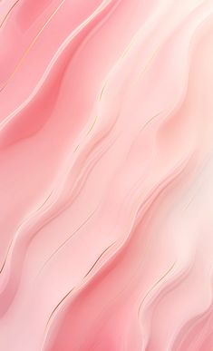 an abstract pink and gold background with wavy lines in the center, on top of a white surface