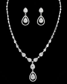 Affordable Elegance Bridal - Stunning Teardrop CZ Crystal Bridal Necklace and Earring Jewelry Set , $144.49 (http://www.affordableelegancebridal.com/stunning-teardrop-cz-crystal-bridal-necklace-and-earring-jewelry-set/) Formal Teardrop Pendant Jewelry Sets With Cubic Zirconia, Formal Cubic Zirconia Jewelry Set With Teardrop Pendant, Teardrop Cubic Zirconia Hand Set Jewelry Sets, Hand Set Teardrop Cubic Zirconia Jewelry Sets, Hand-set Teardrop Cubic Zirconia Jewelry Sets, Wedding Jewelry Sets With Cubic Zirconia In Drop Shape, Teardrop Bridal Necklace In Cubic Zirconia, Crystal Drop Jewelry Sets For Anniversary, Winter Wedding Accessories