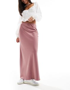 Skirt by ASOS DESIGN Skirt season: pending Plain design High rise Stretch-back waistband Zip-side fastening Regular fit Design Skirt, Eid Outfits, Maxi Rok, Plain Design, Maxi Dress Trend, Hoodies For Sale, Plus Size Pregnancy, Linen Dresses, Tea Dress