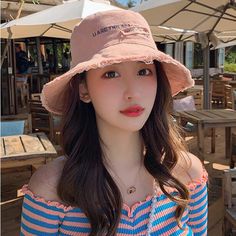 Sun Shield Bucket Hat – Thekittenpark Pink Wide Brim Sun Hat For Outdoor Activities, Casual Bucket Hat With Visor For Outdoor Activities, Pink Brimmed Sun Hat For Outdoor Activities, Casual Wide Brim Sun Hat For Outdoor Activities, Casual Wide Brim Sun Hat For Outdoor, Spring Sun Hat With Uv Protection For Outdoor Activities, Casual Brimmed Bucket Hat For Travel, Pink Hat For Spring Outdoor Activities, Pink Hats For Outdoor Spring Activities