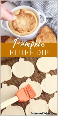 pumpkin fluff dip is an easy fall dessert