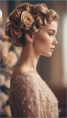 Find the perfect bridesmaid updo hairstyles for thin hair, with elegant and easy DIY options. Create volume and style with our tips for thin hair updos. Bridesmaid Updo Hairstyles, Diy Bridesmaid Hair, Fishtail Braid Styles, Hair Cut Guide, Bridesmaid Updo, Couture Hairstyles, Victorian Hairstyles, Romantic Updo, Twisted Updo