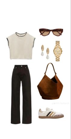 Europe Outfits, Neue Outfits, Mode Casual, Elegantes Outfit, Mode Inspo