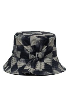 Baby will be ready for sunny days in this versatile bucket hat featuring built-in sun protection and a removable chin strap. Removable hook-and-loop chin strap Ages 6–18 months UPF 50+ sun protection 100% nylon Spot clean Imported Packable Curved Brim Bucket Hat For Outdoor, Travel Bucket Hat With Upf 50+ And Adjustable Fit, Packable Short Brim Bucket Hat For Travel, Black Summer Sun Hat For Outdoor Activities, Black Summer Bucket Hat For Outdoor Activities, Summer Black Bucket Hat For Outdoor Activities, Black Bucket Hat For Summer Outdoor Activities, Adjustable Brimmed Bucket Hat For Travel, Packable Short Brim Bucket Hat For Outdoor Activities