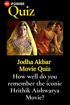 Can you score 10/10 on this movie quiz? How much did you score? Jodha Akbar Movie, Anu Malik, Jodha Akbar, Bollywood Movie