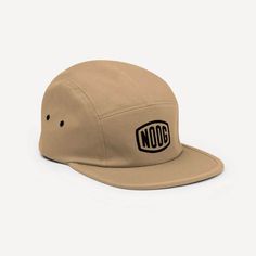 Noog 5 Panel camper style cap has a low profile for a comfortable and classic look! • 100% cotton • Soft-structured • Five panel • Low profile • Nylon strap clip closure Casual Baseball Cap With Logo Patch For Camping, Adjustable 5-panel Canvas Snapback Hat, Adjustable Canvas 5-panel Snapback Hat, Adjustable 5-panel Dad Hat With Logo Patch, Cotton Snapback Hat With Flat Bill For Camping, Adjustable 5-panel Snapback Hat For Skateboarding, Urban 5-panel Snapback Hat For Skateboarding, Adjustable 5-panel Canvas Trucker Hat, Cotton 5-panel Trucker Hat For Outdoor Activities