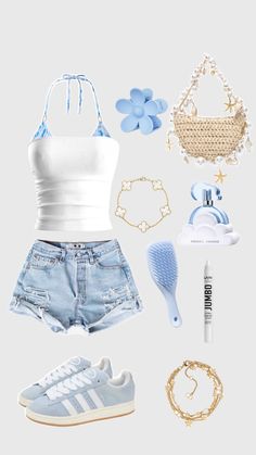 Atlantis Outfit Style, Portugal In April Outfits, Summer Outfits For Florida, Italy Summer Outfits Packing Lists, Cute Cruise Outfits, Outfit Plage, Vacation Outfits Aesthetic, Florida Fits, Outfit Ideas Casual Summer