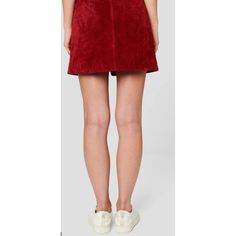 Add A Pop Of Color To Your Wardrobe With This Blanknyc Mini Skirt In Red-Orange Shade. The Skirt Is Made Of 100% Genuine Suede Leather And Features A Zipper Closure. It's Perfect For Any Occasion - From A Casual Day Out To A Party Or Wedding. The Skirt Sits Low And Has A Rise Of Short Length, Making It Ideal For A Hipster, Festival Or Biker Look. The Accents On The Skirt Include A Zipper, Which Adds A Touch Of Edginess To The Design. The Material Is Easy To Care For, But Requires Hand Washing On Red Knee-length Bottoms For Fall, Trendy Red Knee-length Skirt, Chic Red Knee-length Mini Skirt, Red Knee-length Mini Skirt, Red Knee-length Bottoms For Night Out, Red Knee-length Mini Skirt For Fall, Casual Fall Mini Skirt With Side Zipper, Casual Mini Skirt With Side Zipper For Fall, Chic Red Knee-length Bottoms