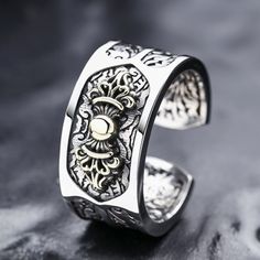 Mens Sterling Silver Jewelry, David Ring, Jewelry 2023, Biker Jewelry, Wide Ring, Silver Eagles, Popular Jewelry, Wide Rings, Mens Silver Rings