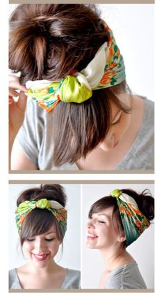 hair wrap tutorial <3 Crazy Hair Days, Hair Wraps, Crazy Hair, Women Hairstyles, Up Girl, Hair Dos, About Hair, Hair Day, Tanning