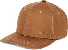 Fit & Design Classic 6-panel design Adjustable back strap for custom fit Additional Details Built with 14-oz cotton sailcloth Leather Filson logo patch Classic Outdoor Fitted Hat With Six-panel Design, Fitted Cotton Snapback Hat With Flat Bill, Fitted Cotton Snapback Baseball Cap, Fitted Cotton Hat With Flat Brim, Classic Outdoor Six-panel Fitted Hat, Cotton Flat Bill Fitted Hats, Six-panel Cotton Fitted Hat For Outdoor, Fitted Flat Brim Baseball Cap For Outdoor, Fitted Flat Bill Baseball Cap For Outdoor