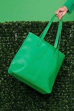 From the vendor; Green! Kermit! Here is a green tote, green purse, whatevs. Make them envious with this green vegan, animal-friendly, super cool, stylish bag that you need and want. Lots of pockets, a zipper top closure plus a cute little green wrist clutch for on-the-go outings. Simple, clean lines in this upscale Monochrome green tote. Trendy Green Large Capacity Bag, Green Satchel Bag For Shopping, Trendy Large Capacity Green Bag, Trendy Green Rectangular Shoulder Bag, Trendy Green Shoulder Bag With Large Capacity, Trendy Light Green Bag For Everyday Use, Casual Green Rectangular Bag, Everyday Green Bag With Removable Pouch, Trendy Green Bag With Removable Pouch