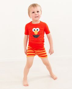 Say hello to a new collaboration with Sesame Street that's easy as A-B-C, 1-2-3. Our legendary organic pajamas are combed for extra softness and finished with smooth seaming to surround kids in comfort all night (and all day!). Hand-me-down quality means that 50 washes from now they'll come from the dryer bright and happy as ever. Organic combed cotton rib knit Super-smooth flatlock seams Encased stretch waist STANDARD 100 by OEKO-TEX® | Prewashed ImportedWear snug fitting; not flame resistant.™ Unisex Pajamas, Cotton Pajamas, Matching Family Pajamas, Boys Pajamas, Sleepwear & Loungewear, Again And Again, Cotton Pyjamas, Girls Pajamas, Hanna Andersson