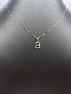 18K Yellow Gold Letter B Necklace with Natural Diamonds 0,10ct,F,VVS Diamond Initial Pendant Necklace Stamped 14k, Gold Initial Pendant Charm Necklace With Diamond Accents, Gold Initial Pendant Charm Necklaces With Diamond Accents, Gold Initial Necklace With Diamond Accents, Gold Pendant Initial Necklace With Diamond Accents, Gold Charm Necklaces With Diamond Accents, Gold Diamond Initial Pendant Necklace With 17 Jewels, Letter B Necklace, B Necklace