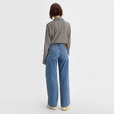 Low Loose Women's Jeans - Medium Wash | Levi's® US Levi’s Low Loose Jeans, Levis Low Pro Jeans Outfit, Loose Fit Jeans, Levi’s Jeans, Loose Jeans, Prove It, Y2k Style, Jean Outfits, Low Rise