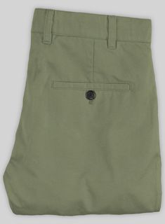 Our versatile stretchinos are sure to have a place in your off-duty clothing repertoire for years to come.   A Stylish must have, the green stretchino is sure to become an essential addition to your chino collection.  Pre-washed, Pre-shrunk.   Custom Made to your Style and Size. Straight Leg Green Bottoms For Business Casual, Green Bottoms With Pockets For Business Casual, Green Chino Cotton Twill Chinos For Work, Green Chinos For Workwear, Classic Green Stretch Bottoms, Green Trousers For Business Casual, Green Casual Bottoms For Business Casual, Green Business Casual Trousers, Khaki Chino Cotton Twill Straight Pants